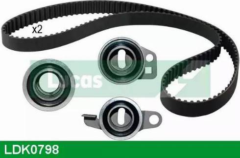 Lucas Engine Drive LDK0798 - Kit cinghie dentate autozon.pro