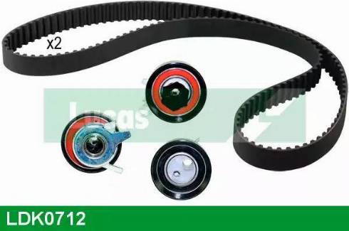 Lucas Engine Drive LDK0712 - Kit cinghie dentate autozon.pro