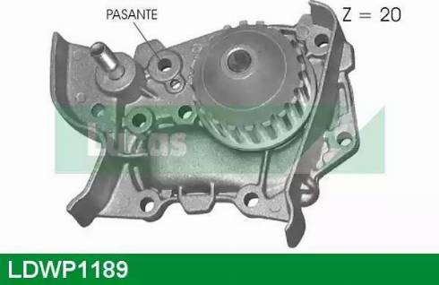 Lucas Engine Drive LDWP1189 - Pompa acqua autozon.pro