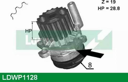 Lucas Engine Drive LDWP1128 - Pompa acqua autozon.pro