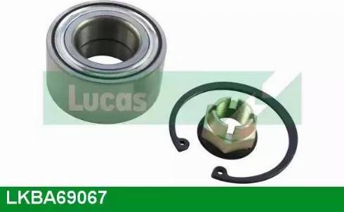 Lucas Engine Drive LKBA69067 - Kit cuscinetto ruota autozon.pro