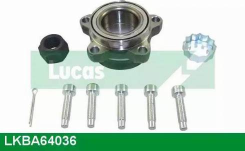 Lucas Engine Drive LKBA64036 - Kit cuscinetto ruota autozon.pro