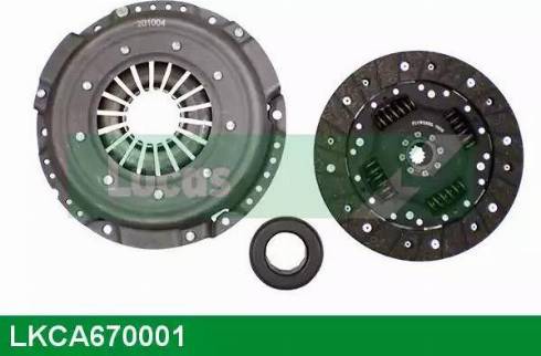 Lucas Engine Drive LKCA670001 - Kit frizione autozon.pro