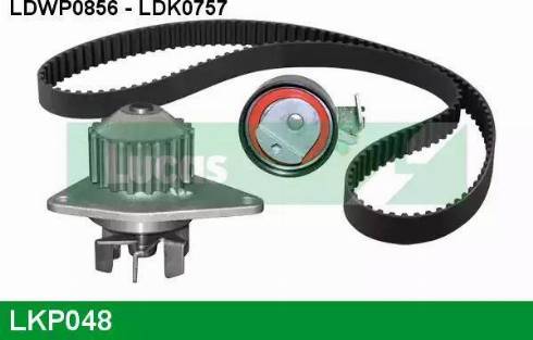 Lucas Engine Drive LKP048 - Pompa acqua + Kit cinghie dentate autozon.pro