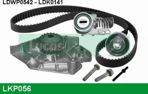 Lucas Engine Drive LKP056 - Pompa acqua + Kit cinghie dentate autozon.pro