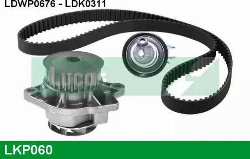 Lucas Engine Drive LKP060 - Pompa acqua + Kit cinghie dentate autozon.pro