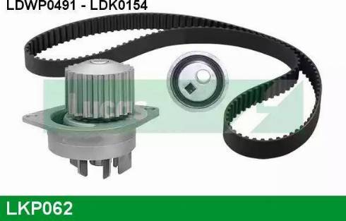 Lucas Engine Drive LKP062 - Pompa acqua + Kit cinghie dentate autozon.pro