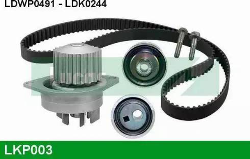 Lucas Engine Drive LKP003 - Pompa acqua + Kit cinghie dentate autozon.pro