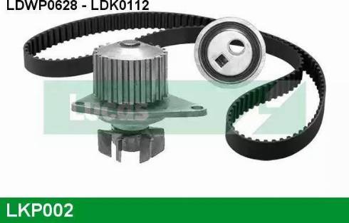 Lucas Engine Drive LKP002 - Pompa acqua + Kit cinghie dentate autozon.pro