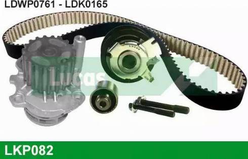 Lucas Engine Drive LKP082 - Pompa acqua + Kit cinghie dentate autozon.pro