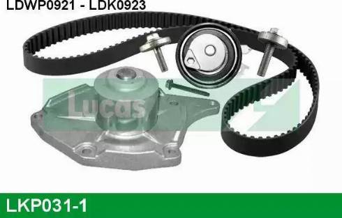 Lucas Engine Drive LKP031-1 - Pompa acqua + Kit cinghie dentate autozon.pro