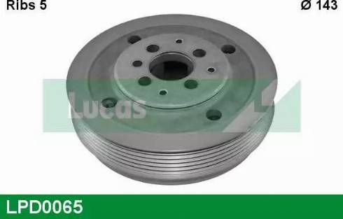 Lucas Engine Drive LPD0065 - Puleggia cinghia, Albero a gomiti autozon.pro