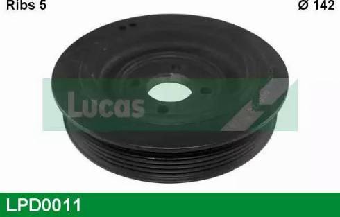 Lucas Engine Drive LPD0011 - Puleggia cinghia, Albero a gomiti autozon.pro