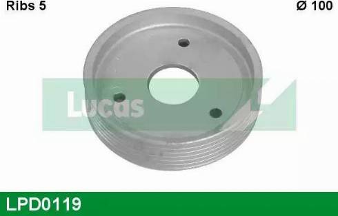 Lucas Engine Drive LPD0119 - Puleggia, Servopompa autozon.pro