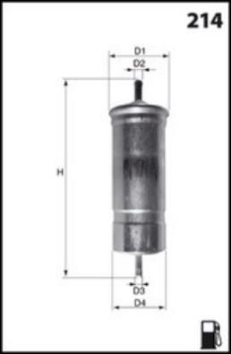 Lucas Filters LFPF013 - Filtro carburante autozon.pro