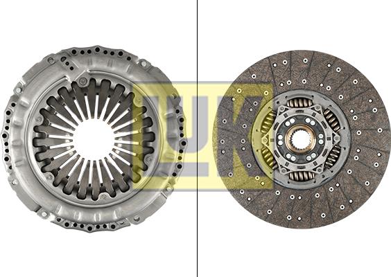 LUK 643 3324 09 - Kit frizione autozon.pro