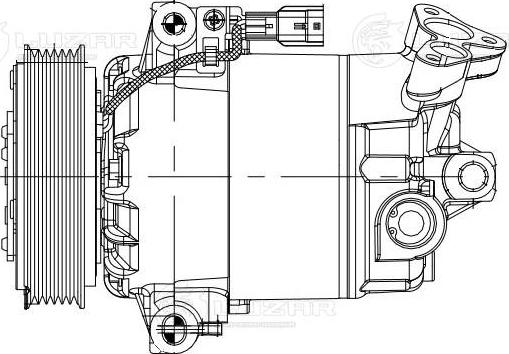 Luzar LCAC 14JD - Compressore, Climatizzatore autozon.pro