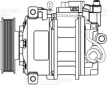 Luzar LCAC1820 - Compressore, Climatizzatore autozon.pro