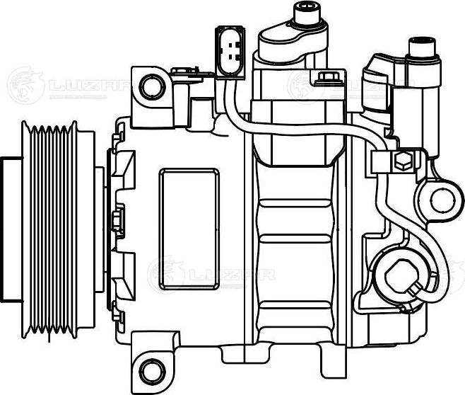 Luzar LCAC 1870 - Compressore, Climatizzatore autozon.pro
