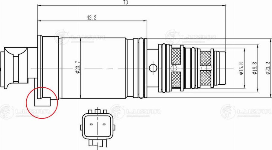 Luzar LCCV 2102 - Valvola regolazione, Compressore autozon.pro