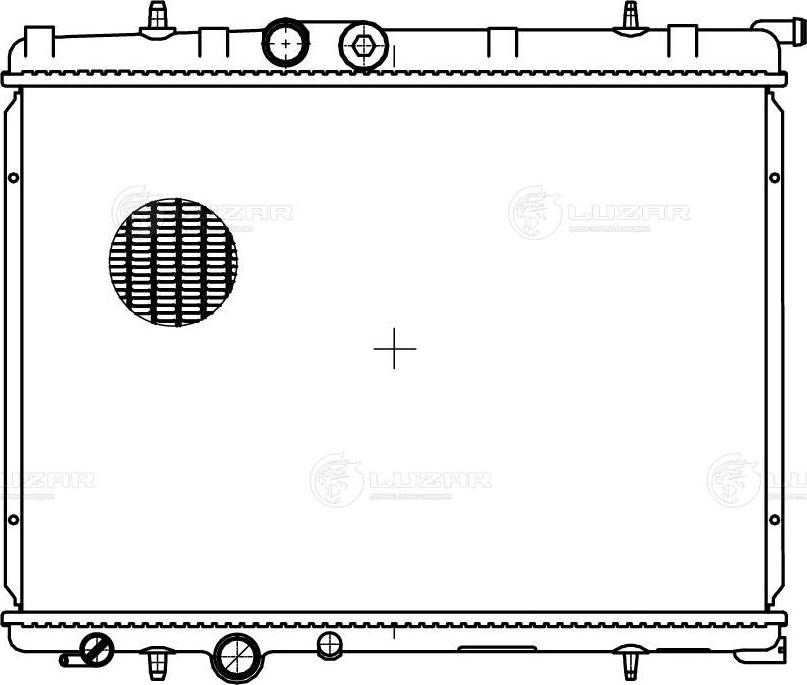 Luzar LRc 20G1 - Radiatore, Raffreddamento motore autozon.pro