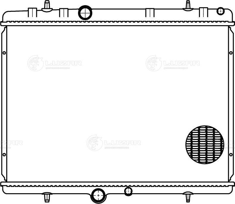 Luzar LRc 20T1 - Radiatore, Raffreddamento motore autozon.pro