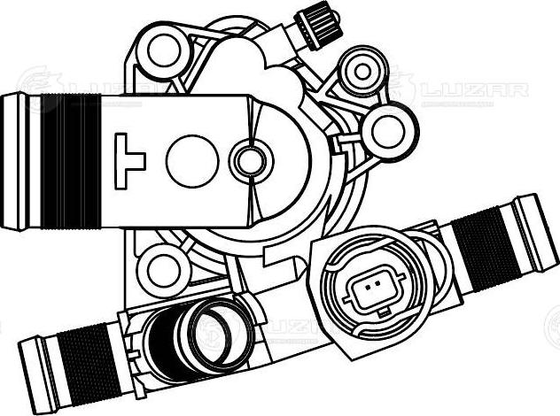 Luzar LT 1422 - Termostato, Refrigerante autozon.pro