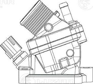 Luzar LT 1093 - Termostato, Refrigerante autozon.pro