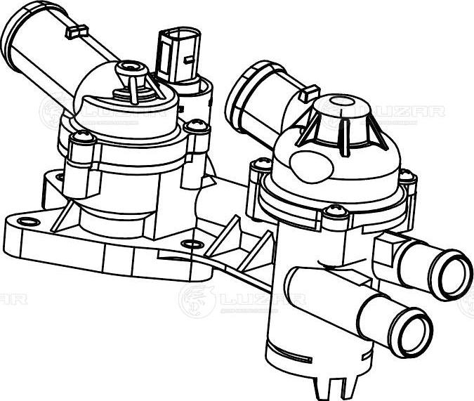 Luzar LT 1834 - Termostato, Refrigerante autozon.pro