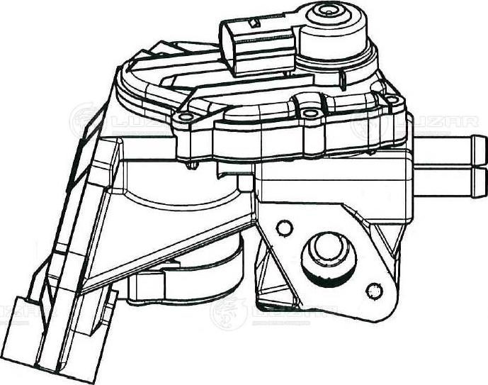 Luzar LVEG1850 - Valvola ricircolo gas scarico-EGR autozon.pro