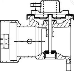 Luzar LVEG 1851 - Valvola ricircolo gas scarico-EGR autozon.pro