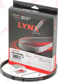 LYNXauto 4PK0643EL - Cinghia Poly-V autozon.pro