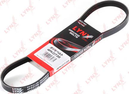 LYNXauto 4PK0738 - Cinghia Poly-V autozon.pro