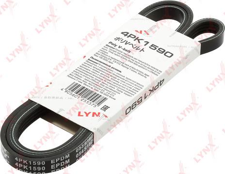 LYNXauto 4PK1590 - Cinghia Poly-V autozon.pro