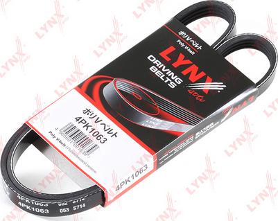 LYNXauto 4PK1063 - Cinghia Poly-V autozon.pro