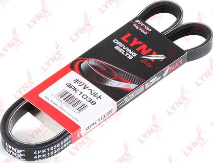 LYNXauto 4PK1038 - Cinghia Poly-V autozon.pro