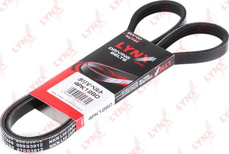 LYNXauto 4PK1260 - Cinghia Poly-V autozon.pro