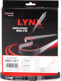 LYNXauto 55CL12.7 - Cinghia dentata autozon.pro