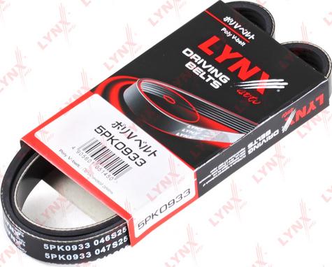 LYNXauto 5PK0933 - Cinghia Poly-V autozon.pro