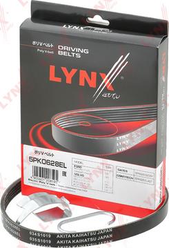 LYNXauto 5PK0628EL - Cinghia Poly-V autozon.pro