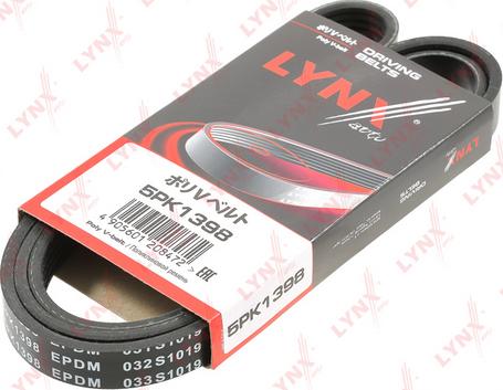 LYNXauto 5PK1398 - Cinghia Poly-V autozon.pro