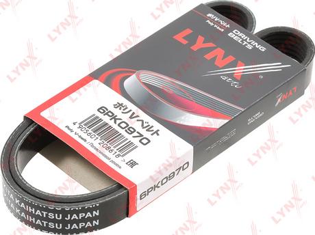 LYNXauto 6PK0970 - Cinghia Poly-V autozon.pro