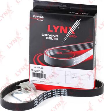 LYNXauto 6PK0823EL - Cinghia Poly-V autozon.pro