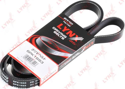 LYNXauto 6PK1693 - Cinghia Poly-V autozon.pro