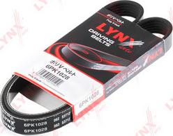 LYNXauto 6PK1028 - Cinghia Poly-V autozon.pro