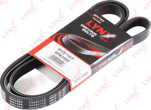 LYNXauto 6PK1888 - Cinghia Poly-V autozon.pro