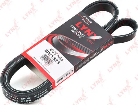 LYNXauto 6PK1823 - Cinghia Poly-V autozon.pro