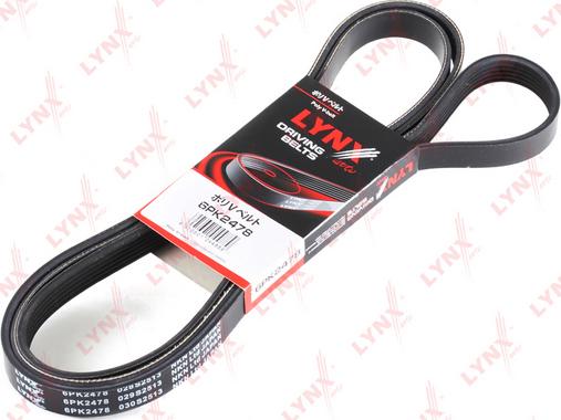 LYNXauto 6PK2478 - Cinghia Poly-V autozon.pro