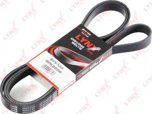 LYNXauto 6PK2228 - Cinghia Poly-V autozon.pro