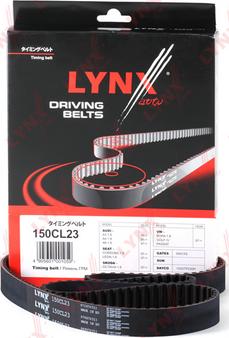 LYNXauto 150CL23 - Cinghia dentata autozon.pro